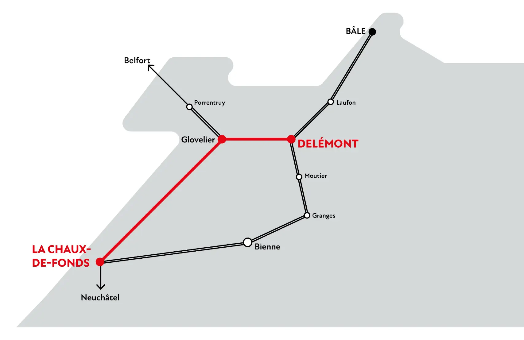Carte Du Projet en bref Arc Expresse